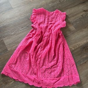 NEW! Cute Eyelet Romper Dress lined with Pockets by